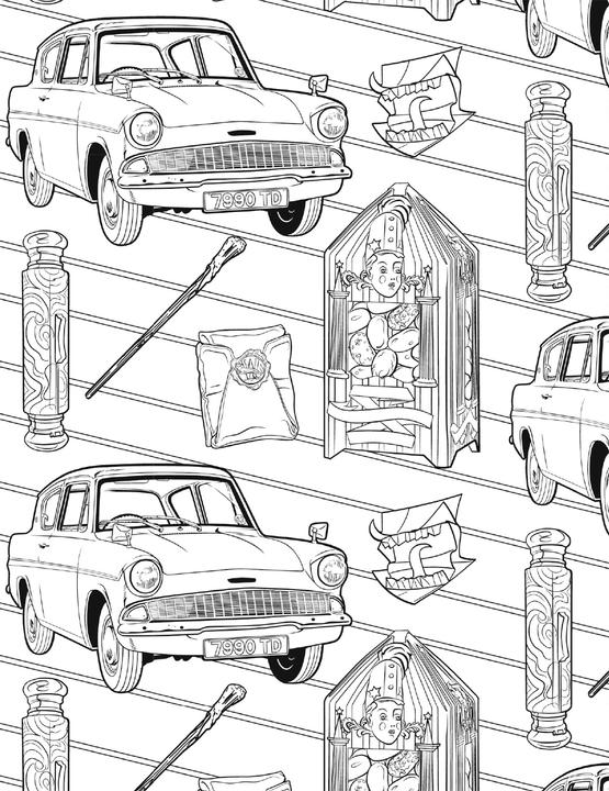 Image du produit Panini Les films de Harry Potter : Le livre officiel de coloriage : Gryffondor
