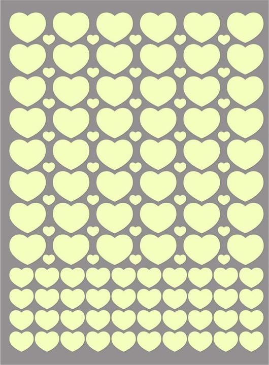 Immagine prodotto Trenddeko Cuore adesivo luminoso (21 x 21 cm)