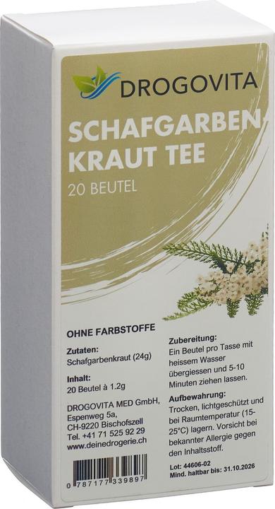 Immagine prodotto Drogovita Tè di achillea Btl 20 Capsule (54 g)