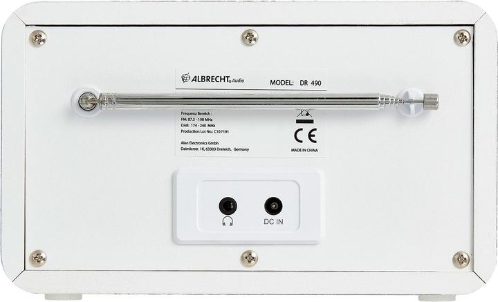 Produktbild Albrecht DR 490 (Internetradio, DAB+, WLAN)