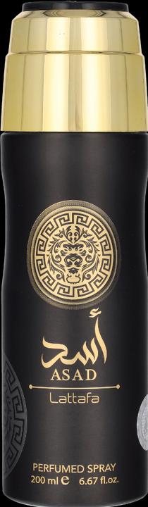 Lattafa Perfumes Asad Lattafa Perfumed Spray 200ml 6.67 Fl Oz Body Deo Spray for Men (Spray, 200 ml)