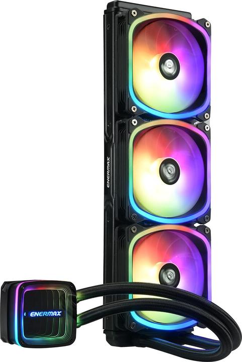 Immagine prodotto Enermax AQUAFUSION ADV ARGB 360 AIO CPU raffreddamento ad acqua Intel LGA1700 AM5 Ready 350W+ TDP 3x 120mm