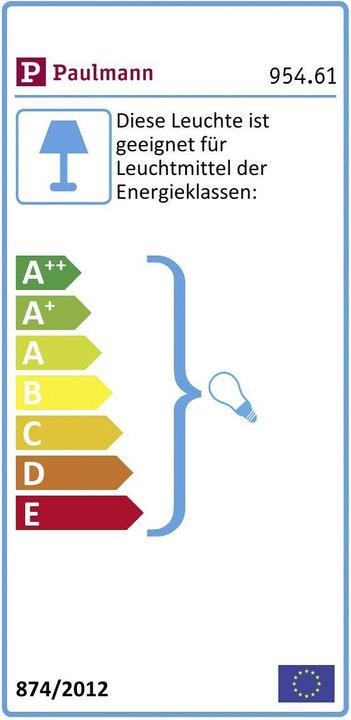 Energie-Label Paulmann URail Spot Barelli (GU10, 10 W, 1 x)