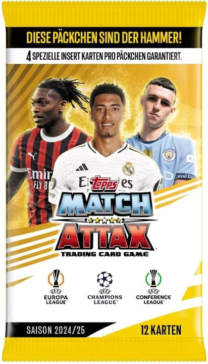 Produktbild Topps Match Attax UEFA CL Booster 24/25 (Englisch, Booster Display)