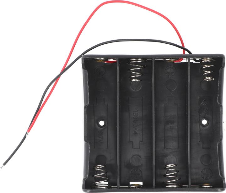 Actual product image Efest Battery holder for 4x 18650 cells with connector (4S1P)