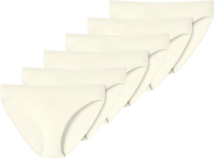 Actual product image Uncover by Schiesser 6-pack Bamboo Cotton Tai Briefs (L, pack of 6)