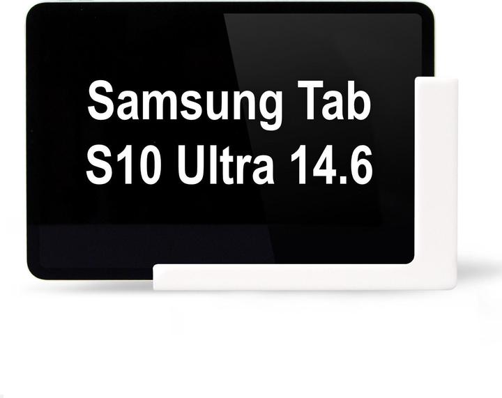 TabLines TWP041W Support mural pour Samsung Tab S10 Ultra 14.6, blanc