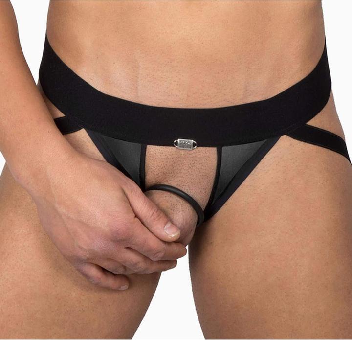 Eros Veneziani Wetlook jock ouvert
