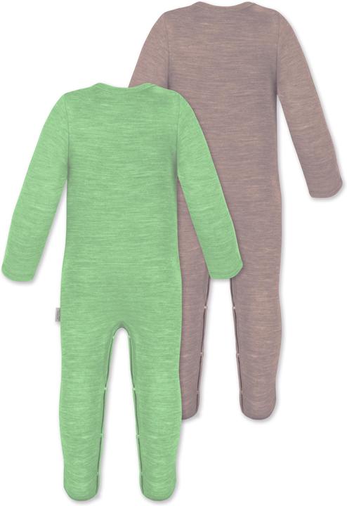 Immagine prodotto Normani Confezione da 2 pezzi di tutina MERINO baby merino "Levin" - 9413 (92)