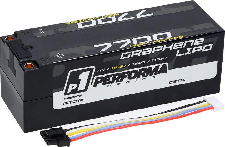 Image du produit Performa Racing Graphene HV Lipo 7700 15.2V 120C (15.20 V, 7700 mAh)