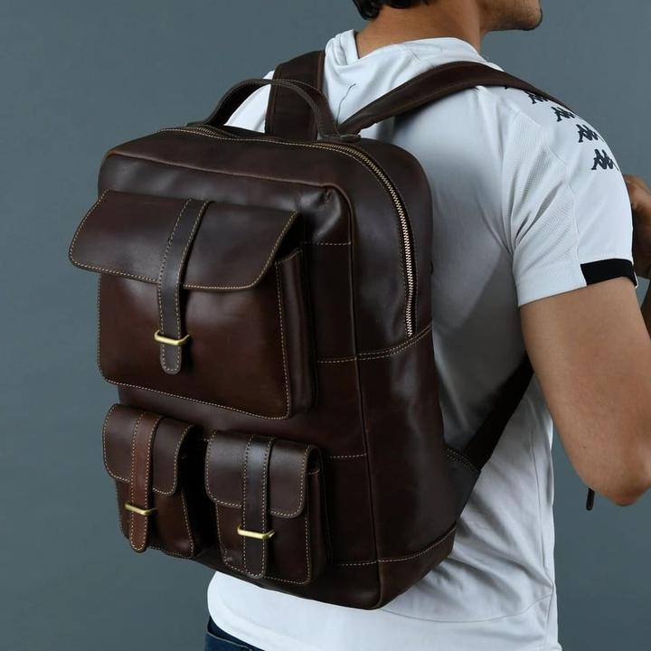 Image du produit Only-Bags.Store Sac à dos en cuir classique