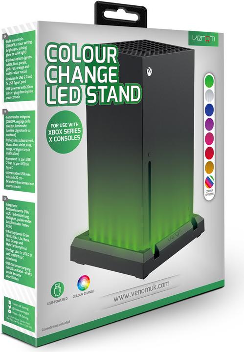 Immagine prodotto Venom Supporto a led con cambio di colore (Xbox Series X)