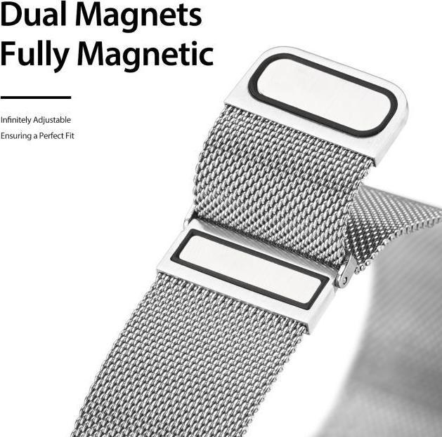 Actual product image Dux Ducis Milanese Series (41 mm, 42 mm, 20 mm, Stainless steel, Galaxy Watch, Galaxy Watch Active, Galaxy Watch Active 2, Gear S2, Galaxy Watch 3, Gear Sport)