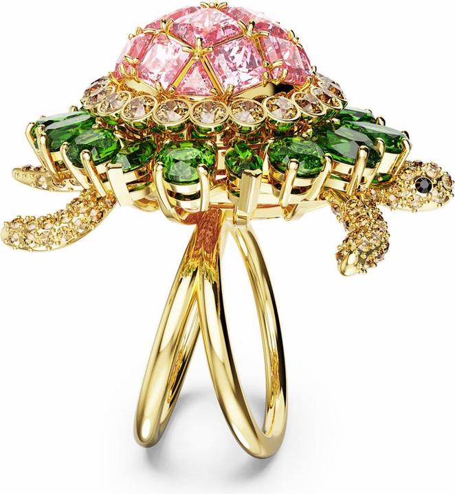 Produktbild Swarovski Idyllia Cocktail Ring Schildkröte Gold (50)