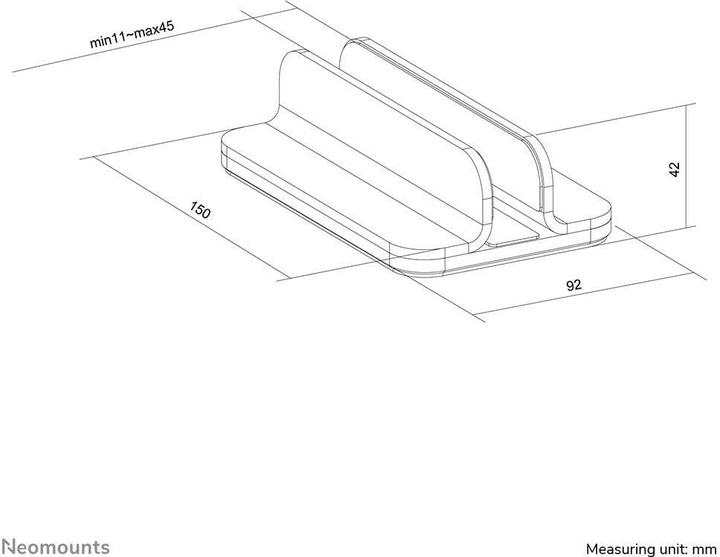 Immagine prodotto Neomounts Vertical Stand