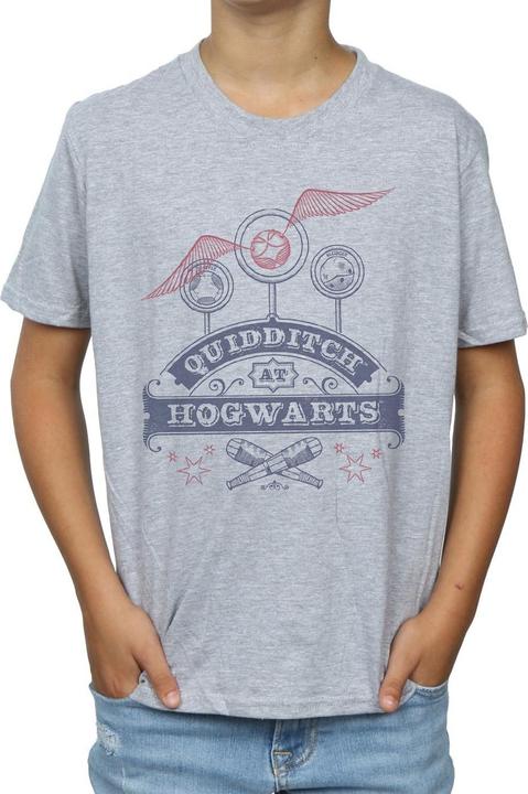 Immagine prodotto Quidditch At Hogwarts Maglietta Ragazzi (152, 158)