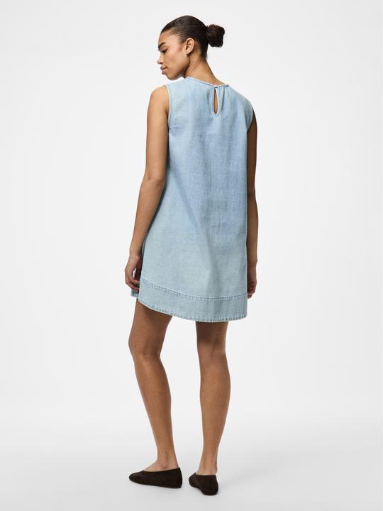 Produktbild Pieces Pcflora Sl Mini Denim Dress Noos (M)