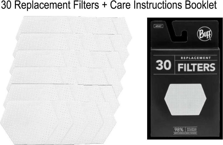 Actual product image Buff Replacement filters 30 units JR