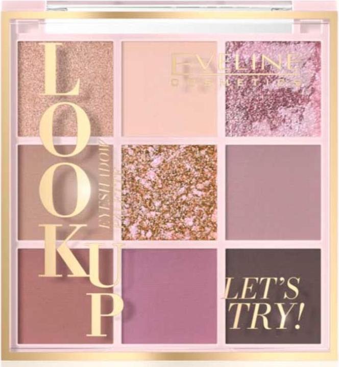 Eveline Look Up Let'S Try Palette Of 9 Eye Shadows 10.8G (10.8G)