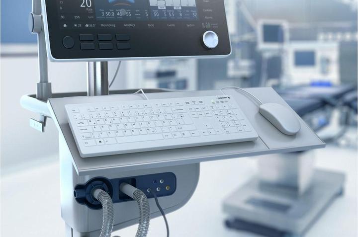 Actual product image CHERRY AK-C8112 MEDICAL KEYBOARD WHITE (CH, Cable)