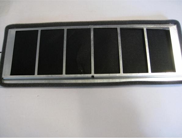 Image du produit Silverline Kulfilter, monteres bag fedtfilter, vaskbart
