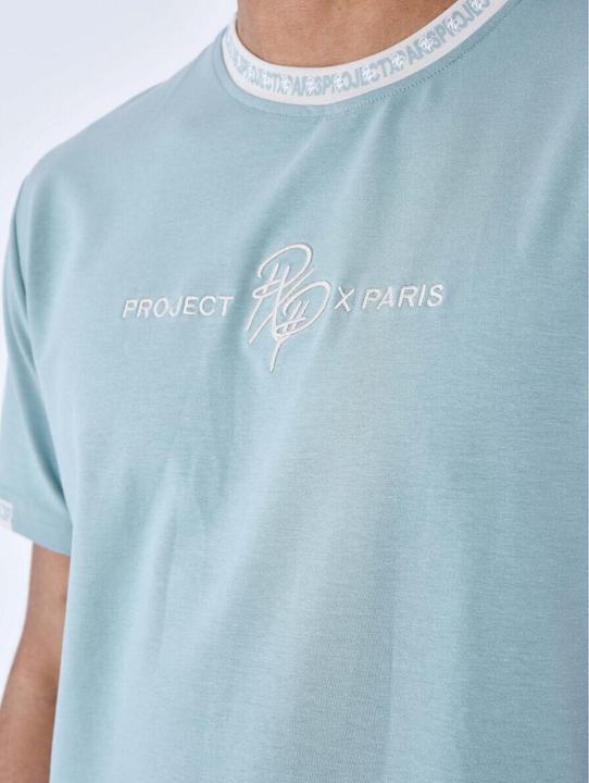 Produktbild Project X Paris Einfarbiges T-Shirt mit Logo-Streifen (XL)