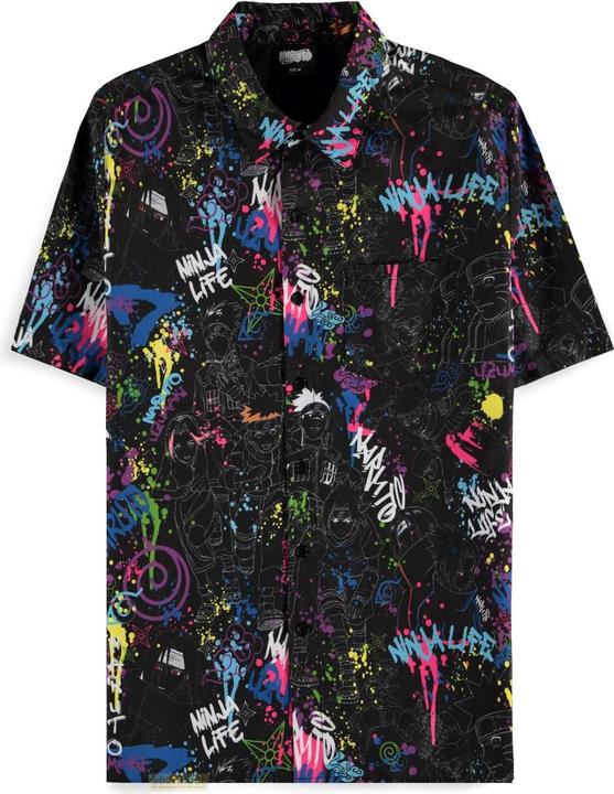 Difuzed NARUTO - Hero - Blouse à Manches Homme (L) (L)