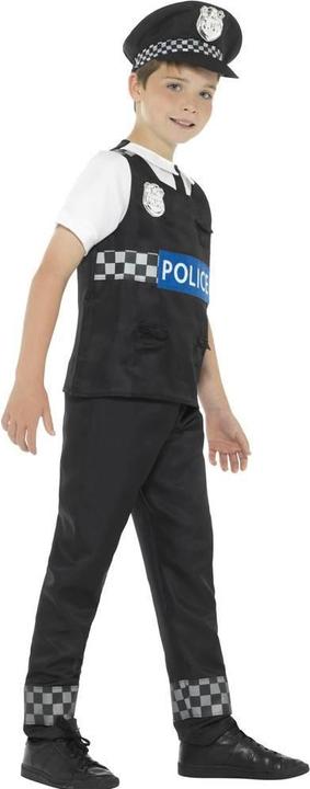 Actual product image Smiffys Childrens/Kids Cop Costume Set (146, 152)