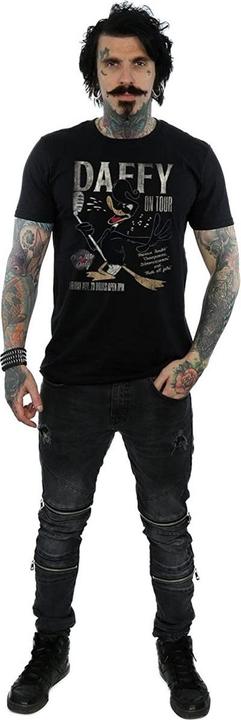 Image du produit Looney Tunes Mens Concert Daffy Duck Cotton T-shirt (3XL)