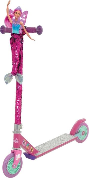 Produktbild MV Sports Barbie Havfrue Løbehjul med Pailletter og glitter til børn