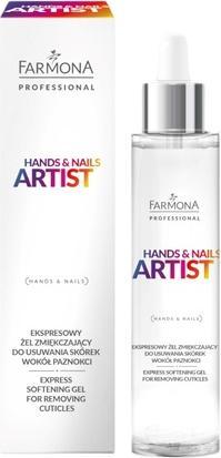 Actual product image Farmona Professional Hands Nails Artist Express Softening Gel For Removing Cuticles Around Nails 50m