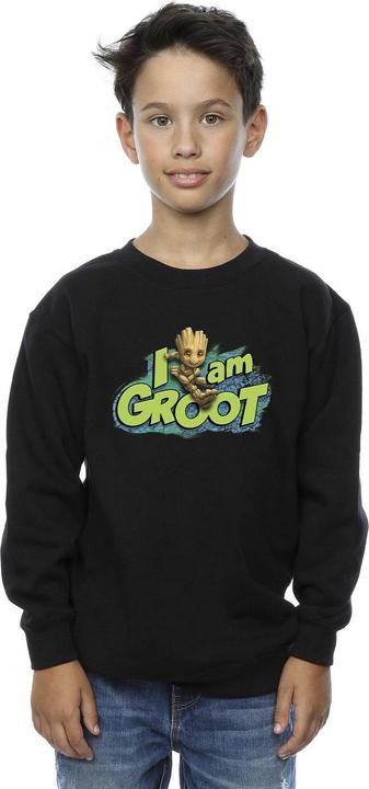 Produktbild Guardians Of The Galaxy I Am Groot Jumping Sweatshirt Jungen (140, 146)