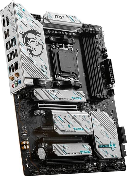 Productafbeelding MSI X670E GAMING PLUS WIFI AM5 4xDDR5 4xM.2 4xSATA (AM5, AMD X670E, ATX)