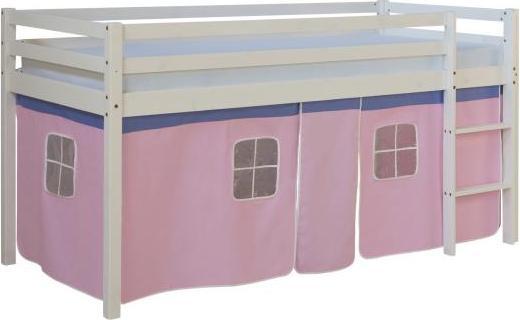Produktbild Homestyle4u Hochbett Spielbett Kinderbett mit Leiter (90 x 200 cm)