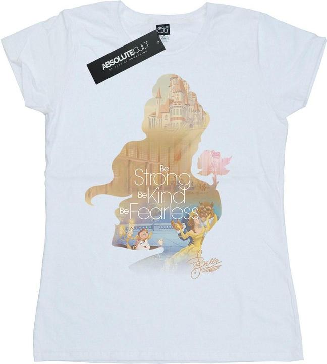 Immagine prodotto Disney Princess Belle Filled Silhouette Maglietta Donna (M)