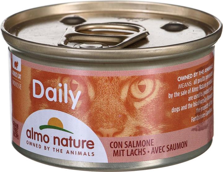 Produktbild Almo Nature Daily Adult Mousse Lachs (Adult, 1 Stk., 85 g)