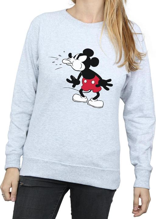 Immagine prodotto Disney Felpa Donna/Ladies Mickey Mouse Tongue (L)