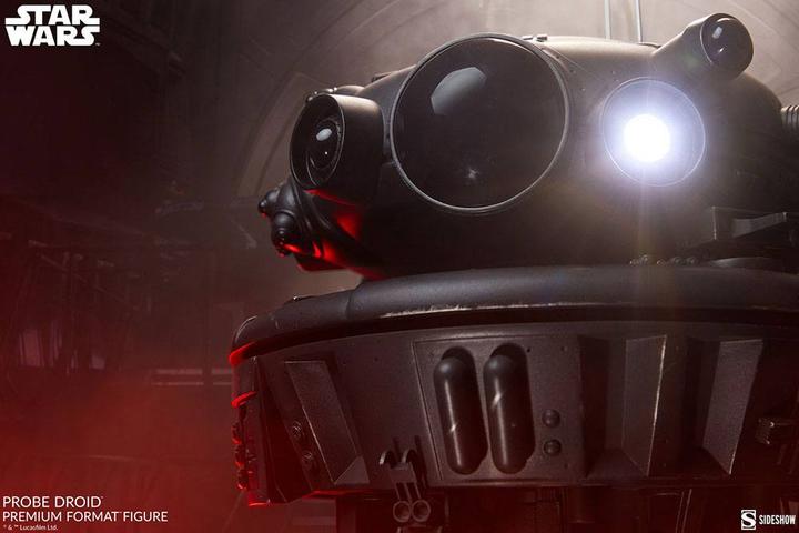 Actual product image Sideshow Star Wars statuette Premium Format Probe Droid 68 cm