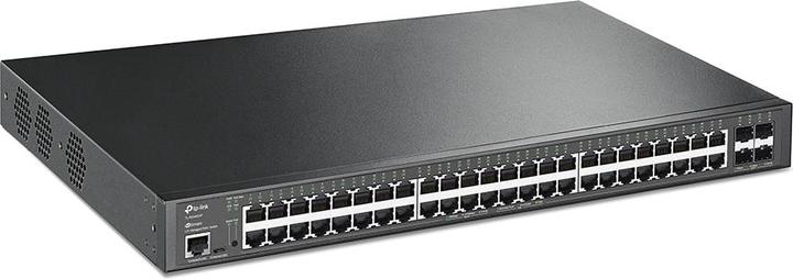 Produktbild TP-Link (TL-SG3452XP) JetStream 48-Port Gigabit and 4-Port 10GE SFP L2 Managed Switch with 48-Port PoE, Rac (48 Ports)