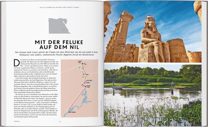 Produktbild Bildband Die 50 schönsten Reisen von (Deutsch, Lonely Planet Verlag, 2024)