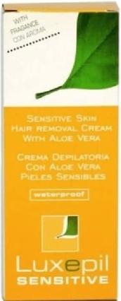 Actual product image Luxepil LUXEPIL Sensitive Classic Depilatory Cream krem do depilacji ze szpatułką 150ml (150 ml)