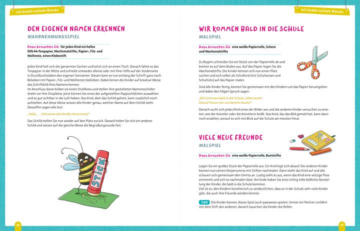 Immagine prodotto Spiel- und Lernideen für Vorschulkinder (Tedesco, Andrea Erkert, Olena Kvitka, 2023)
