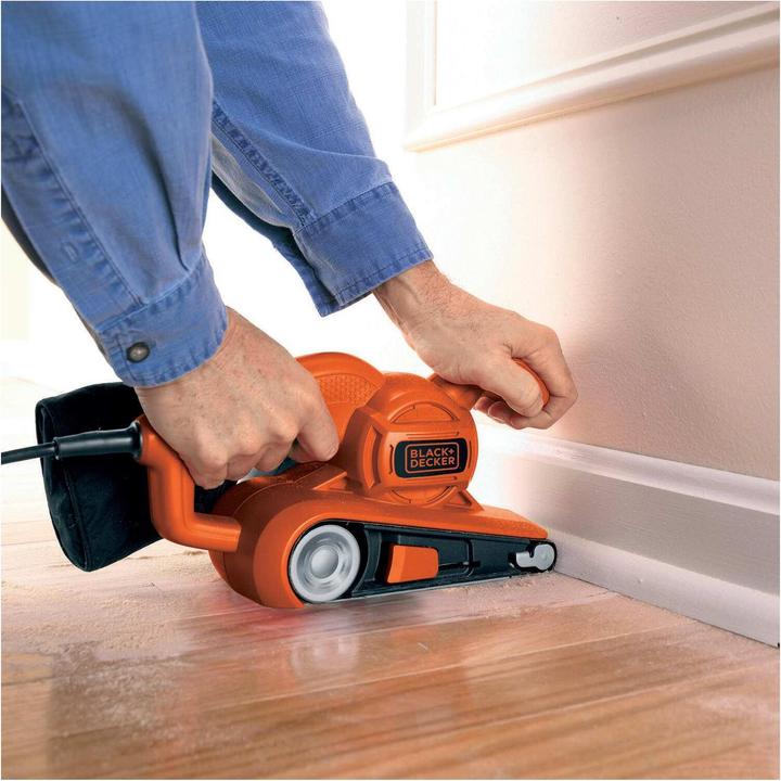 Immagine prodotto Black & Decker Levigatrice a nastro 720W KA86, 75mm x 457mm (Smerigliatrice, 720 W)