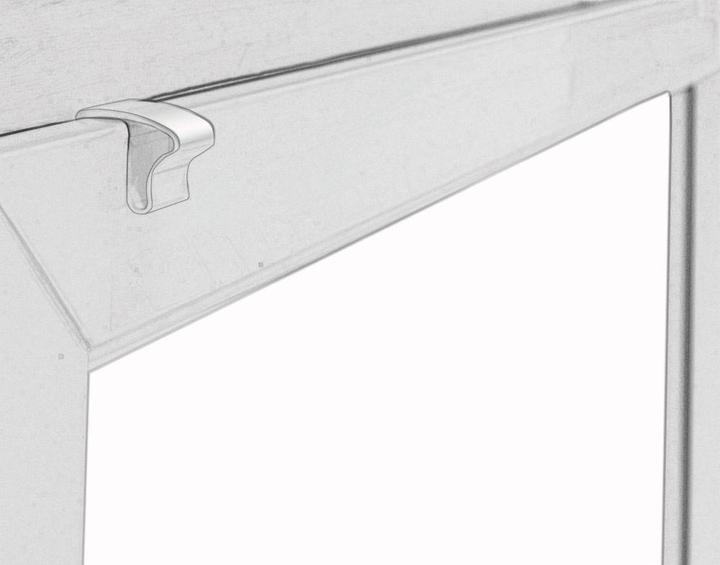 Actual product image Gardinia Aluminium for clamping (50 x 130 cm)