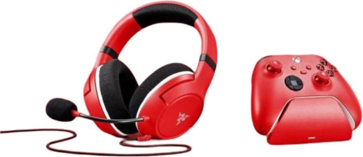 Immagine prodotto Razer Bundle Essential Duo Kaira X per Xbox Supporto di ricarica per controller Xbox rosso (Cablato)