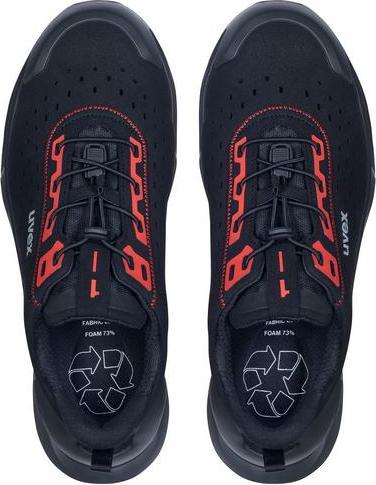 Produktbild Uvex Sports uvex 1 x-craft Halbschuhe S1 PL 68023 schwarz Weite 12 Grösse 45 (S1P, 45)