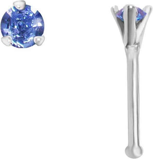 Image du produit Bijouteria Piercing nez (Argent 925, Zircone)