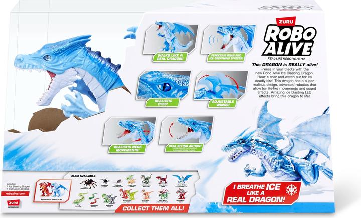 Actual product image Zuru Fire-breathing, roaring dragon