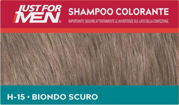 Produktbild Just For Men Dark Blonde Colored Shampoo H15 27.5ml (27.50 ml)