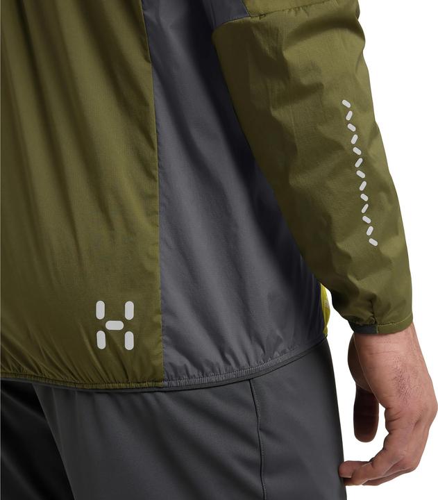 Produktbild Haglöfs L.I.M Alpha Hood Men Aurora/olive green (S)